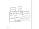 Detailed floor plan showcasing the layout of the first floor with dimensions of each room at 1523 Oak Forest Dr, Hillsborough, NC 27278