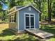 Outbuilding with a ramp and double doors at 18 Clover Hil Pl, Durham, NC 27712