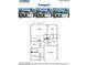 Freeport plan showcasing 3 bed, 2 bath, 2 car garage, living room, and study at 185 Carriedelle Ln, Wilson's Mills, NC 27577