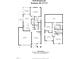 Detailed floor plan showcasing the layout of this home, including room dimensions and flow at 1924 Rustica Dr, Durham, NC 27713