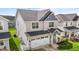 Exterior view of a two-story house with a two-car garage at 2177 Campbell, Burlington, NC 27215