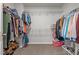 Walk-in closet with custom shelving and ample storage space at 2177 Campbell, Burlington, NC 27215