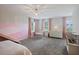 Charming bedroom with unique bunk bed and slide alongside hanging swing chair at 2713 Jazzy St, New Hill, NC 27562