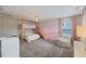 Charming bedroom with unique bunk bed and slide alongside hanging swing chair at 2713 Jazzy St, New Hill, NC 27562
