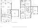 Detailed floor plan of the home featuring multiple bedrooms, bathrooms, a kitchen, a living area, and garage at 2713 Jazzy St, New Hill, NC 27562
