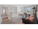 Open and airy loft space perfect for entertaining with drums and comfortable seating at 2713 Jazzy St, New Hill, NC 27562