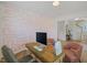 Inviting office space with creative wall decor, modern desk, and comfortable seating at 2713 Jazzy St, New Hill, NC 27562