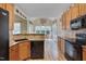 Spacious kitchen featuring stainless steel appliances and wood cabinets at 300 Williamston Ridge Dr, Youngsville, NC 27596