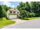 Traditional two-story home with a well-maintained lawn, attached garage, and mature trees at 3445 Dutchman Rd, Raleigh, NC 27610