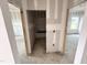 Unfinished hallway with doorways leading to various rooms awaiting personalization at 360 Ambassador Dr, Clayton, NC 27520