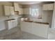 Unfinished kitchen features white cabinets and provides the perfect canvas for your culinary aspirations at 360 Ambassador Dr, Clayton, NC 27520