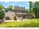 Beautiful two-story home with a large backyard, patio, and screened-in porch, perfect for outdoor living at 3604 Thorndike Dr, Wake Forest, NC 27587