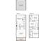 Detailed floor plan showcasing the layout of the home's first and second floor with dimensions and room names at 426 Granite Mill Blvd, Chapel Hill, NC 27516