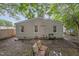 An exterior shot of a backyard, with an outside seating area at 520 Park Ave, Rocky Mount, NC 27801