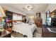 Bedroom featuring built-in headboard, storage and dresser; natural light at 520 Park Ave, Rocky Mount, NC 27801