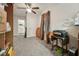 Bedroom featuring printer, storage closet, and window with curtains at 520 Park Ave, Rocky Mount, NC 27801