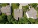 Neighborhood featuring a yard with lots of trees and nearby neighboring properties at 534 Siltstone Pl, Cary, NC 27519