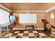 Game room featuring a pinball machine, projection screen and exercise bike at 534 Siltstone Pl, Cary, NC 27519
