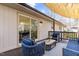 Charming covered patio with comfortable seating, great for relaxing and enjoying the outdoors at 947 Manchester Dr, Cary, NC 27511
