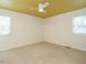 Bedroom featuring neutral walls, carpet flooring, and ceiling fan at 100 Upton Ct, Garner, NC 27529