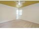 Bedroom featuring neutral walls, carpet flooring, and ceiling fan at 100 Upton Ct, Garner, NC 27529