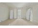 Hallway with two doors at 1221 Dixie Trl, Raleigh, NC 27607