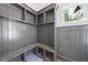 Mudroom with custom built-in shelves and storage at 1225 Dixie Trl, Raleigh, NC 27607