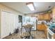Functional kitchen space offering ample storage, appliances, and space for a dining table at 1726 Morgantown Rd, Burlington, NC 27217