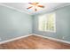 A comfortable bedroom with a window that lets in natural light and neutral walls for a relaxing atmosphere at 2333 Grey Gables Dr, Burlington, NC 27215