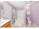 Bathroom with tub/shower and vanity at 2418 Mont Haven Dr, Durham, NC 27712