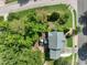 Aerial view of a beautiful home with lush green surroundings and inviting outdoor spaces at 2925 Dargan Hills Dr, Wake Forest, NC 27587