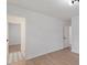 Neutral bedroom with hardwood floors and two entryways at 3032 Dixon Rd, Durham, NC 27707