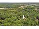 Aerial view of the community with lush greenery, surrounding commercial areas at 3086 Colony Rd # C, Durham, NC 27705
