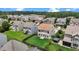 Aerial view of a home showcasing a spacious backyard at 40 Horizon Trl, Garner, NC 27529