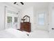 Well-lit bedroom with french doors leading to a balcony at 507 Rosengarten Aly, Raleigh, NC 27603
