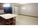 View of an open kitchen and adjacent dining area with a door to the outside at 622 Enon Rd, Oxford, NC 27565