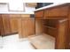 A full kitchen showing the cabinets, shelving and storage drawers at 622 Enon Rd, Oxford, NC 27565