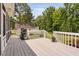 Spacious deck with outdoor grill is perfect for entertaining and enjoying the outdoors at 6708 Wavcott Dr, Fuquay Varina, NC 27526