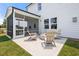 Backyard featuring patio, fire pit, and outdoor seating at 700 Ben Ledi Ct, Raleigh, NC 27603