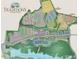 Community map showcasing various neighborhoods and amenities in Traditions at Wake Forest at 713 Traditions Grande Blvd, Wake Forest, NC 27587