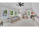 Spacious bonus room with vaulted ceilings, great natural light and ample space for activities at 800 Wilcox St, Raleigh, NC 27607