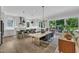 Gourmet kitchen featuring sleek countertops, modern appliances, and an open layout perfect for entertaining at 800 Wilcox St, Raleigh, NC 27607