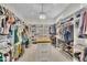 Spacious walk-in closet with custom shelving and ample storage space at 800 Wilcox St, Raleigh, NC 27607