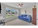 Bonus room featuring a large window to let in lots of natural light and neutral walls at 85 Willard Wood Run, Benson, NC 27504