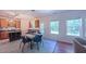 Bright eat-in kitchen featuring lots of natural light and updated countertops at 916 Woodside Park Ln, Durham, NC 27704