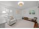 Bright Bedroom features natural light, crib, and neutral tones at 926 Wimbleton Dr, Raleigh, NC 27609