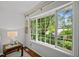 Bright and airy room featuring a large window with a lovely outdoor view at 926 Wimbleton Dr, Raleigh, NC 27609