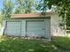 Spacious two-car garage with roll-up doors offers plenty of room for vehicles and storage at 94 S Waters Edge Ln, Henderson, NC 27537