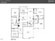 Detailed main level floor plan showcasing the layout of the home's living spaces at Tbd Lot 10 Montgomery Estates Rd, Hillsborough, NC 27278