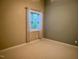 Bedroom featuring neutral walls, window with drapes, and a ceiling fan at 1113 Bexley Hills Bend Bnd, Apex, NC 27502